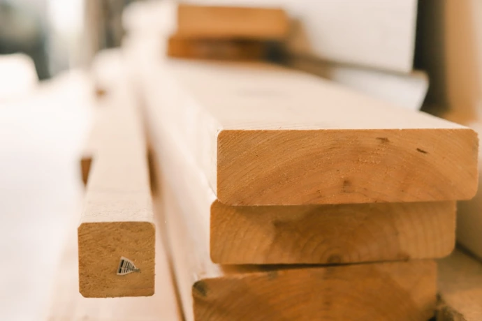 Premium calibrated plywood and structural timber stock at Universal Hardware Dungarpur